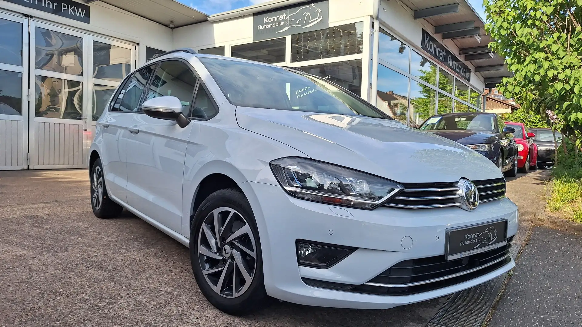 Volkswagen Golf Sportsvan 1.4 TSI (BlueMotion Technology) DSG Sound Weiß - 1