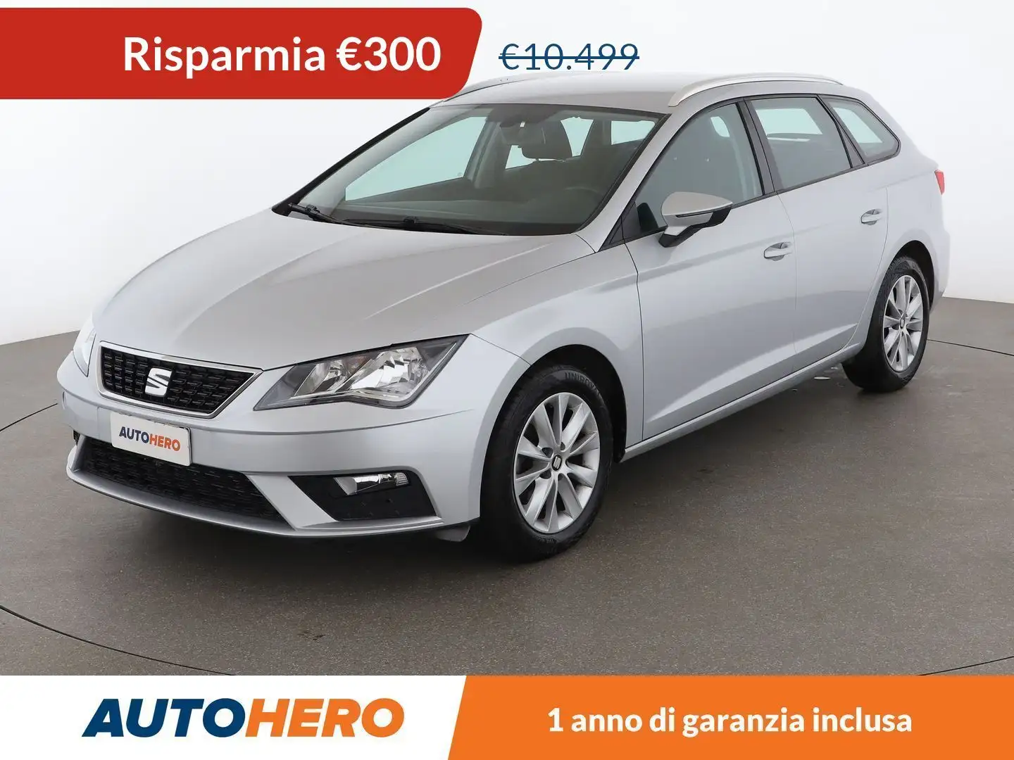 SEAT Leon 1.6 TDI Style 115 CV DSG Argento - 1