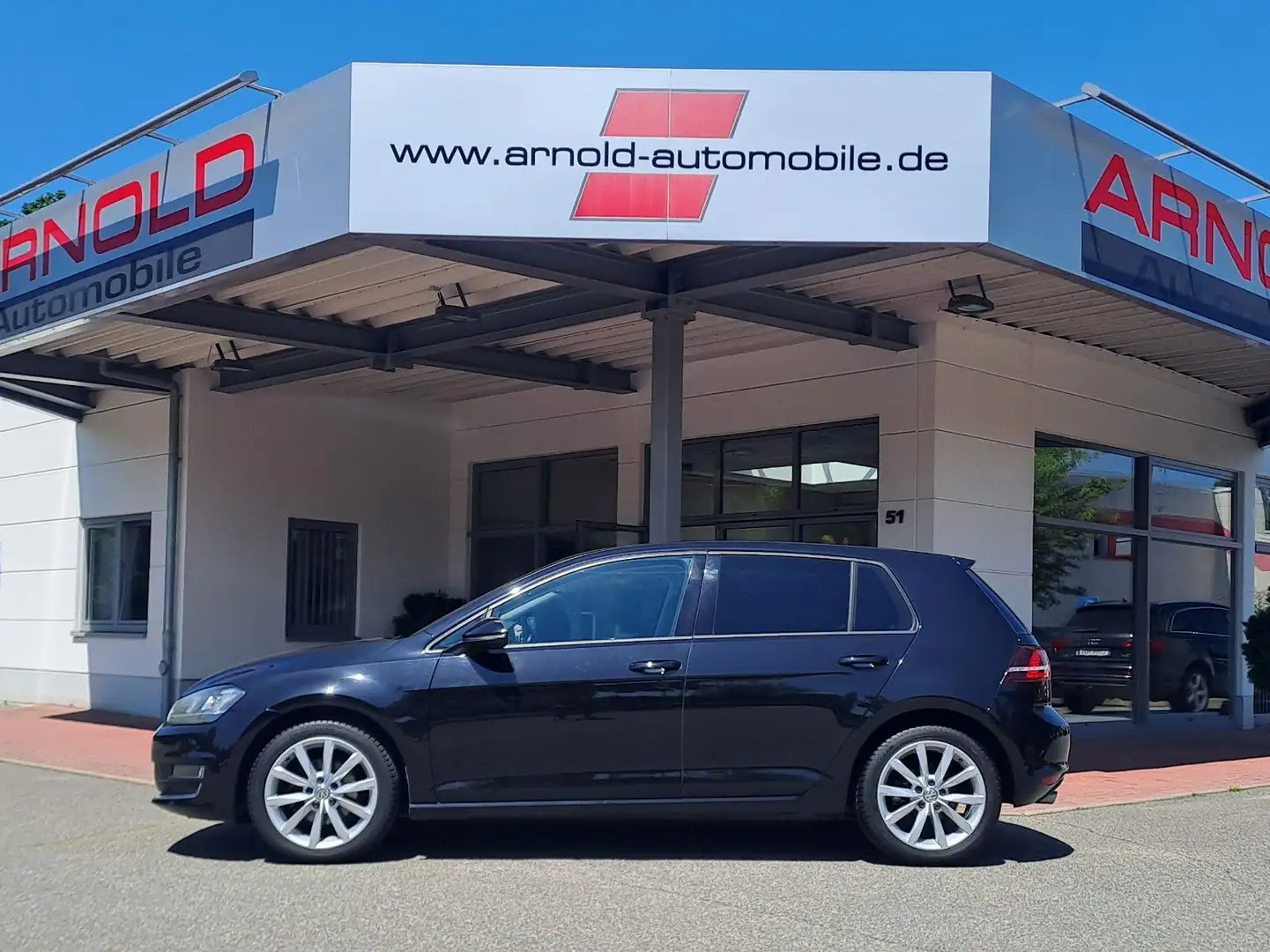 Volkswagen Golf VII 1.4 TSI Highline Schwarz - 1