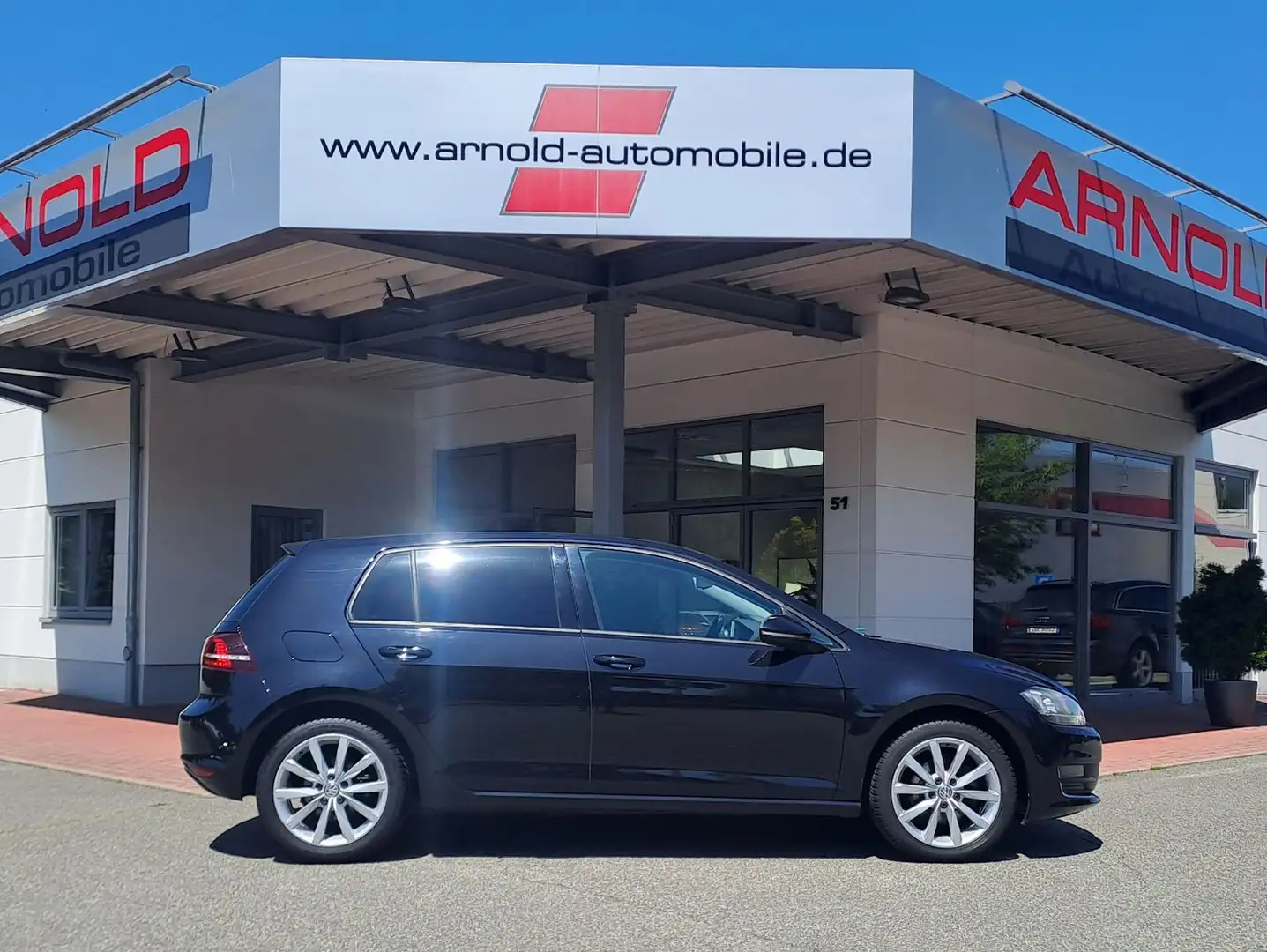 Volkswagen Golf VII 1.4 TSI Highline Schwarz - 2
