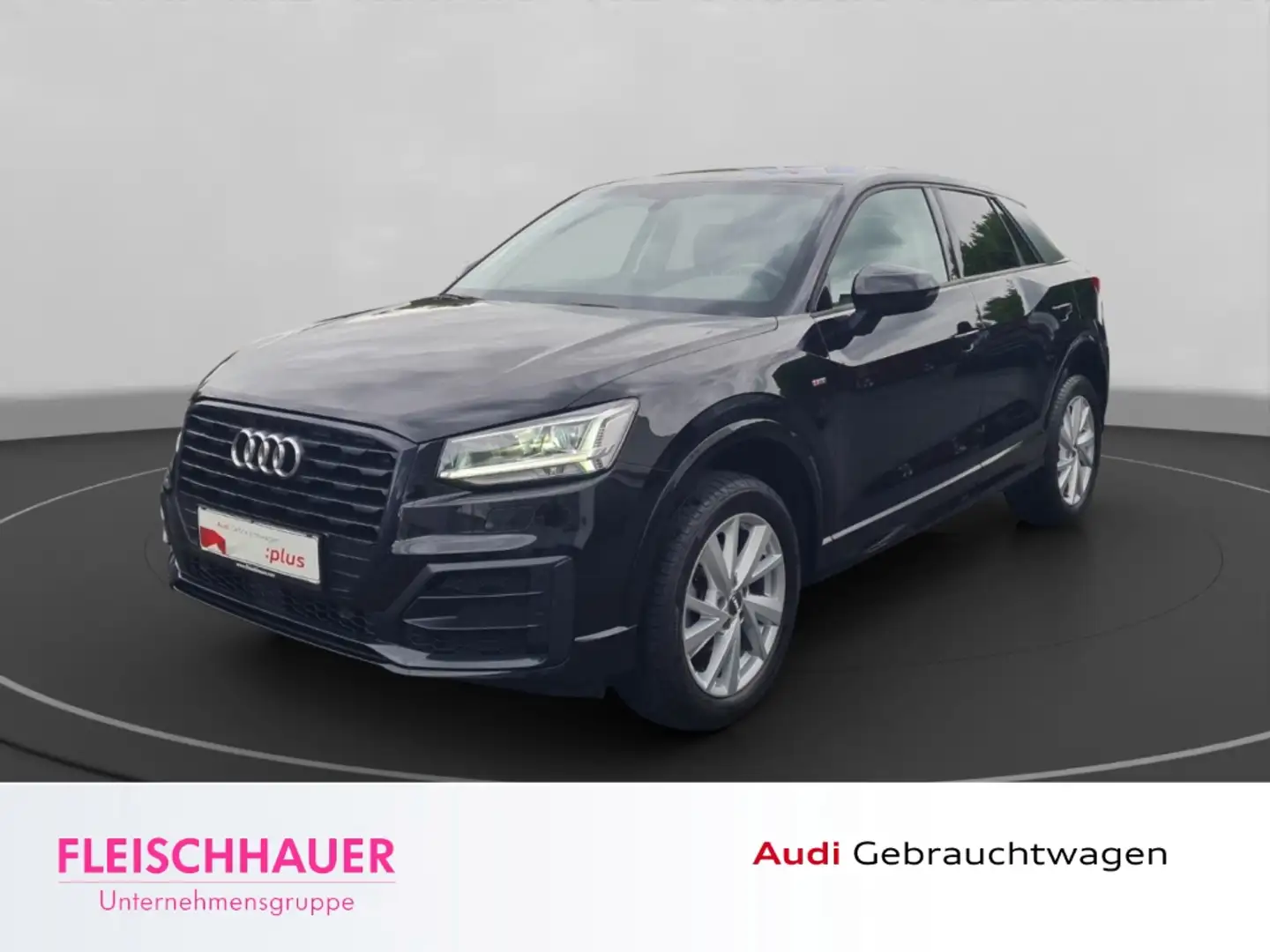 Audi Q2 35 TFSI sport DSG+LED+APS-Plus+S-Line+LM17+CarPlay Schwarz - 1