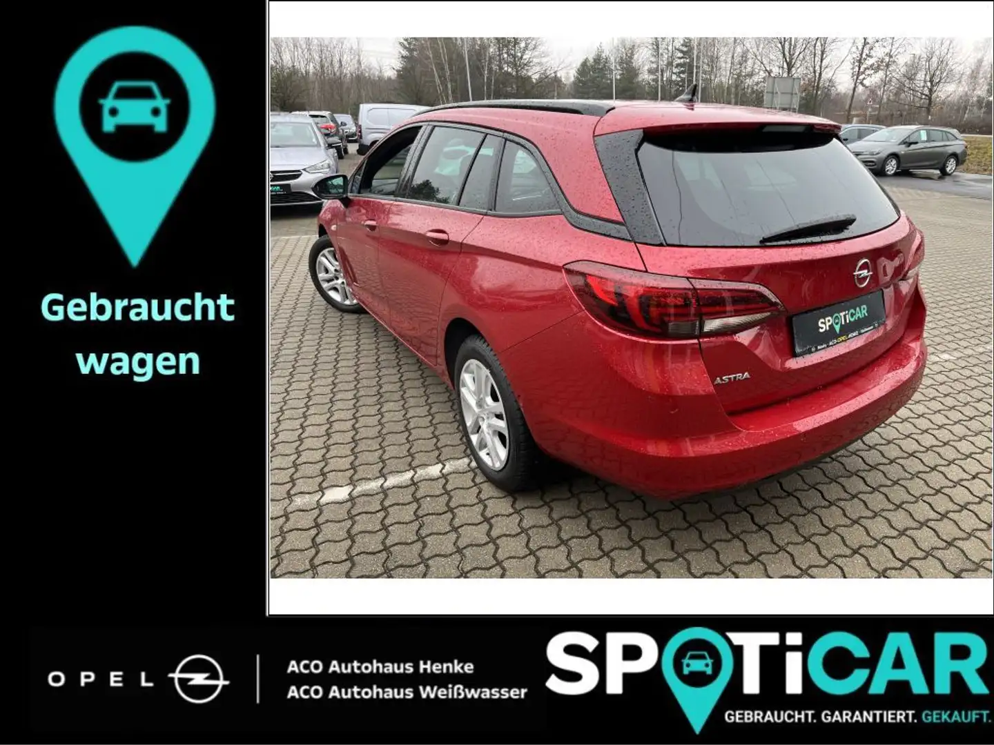 Opel Astra 1.4 Turbo Start/Stop Sports Tourer St. Aut. Ultima Rot - 2
