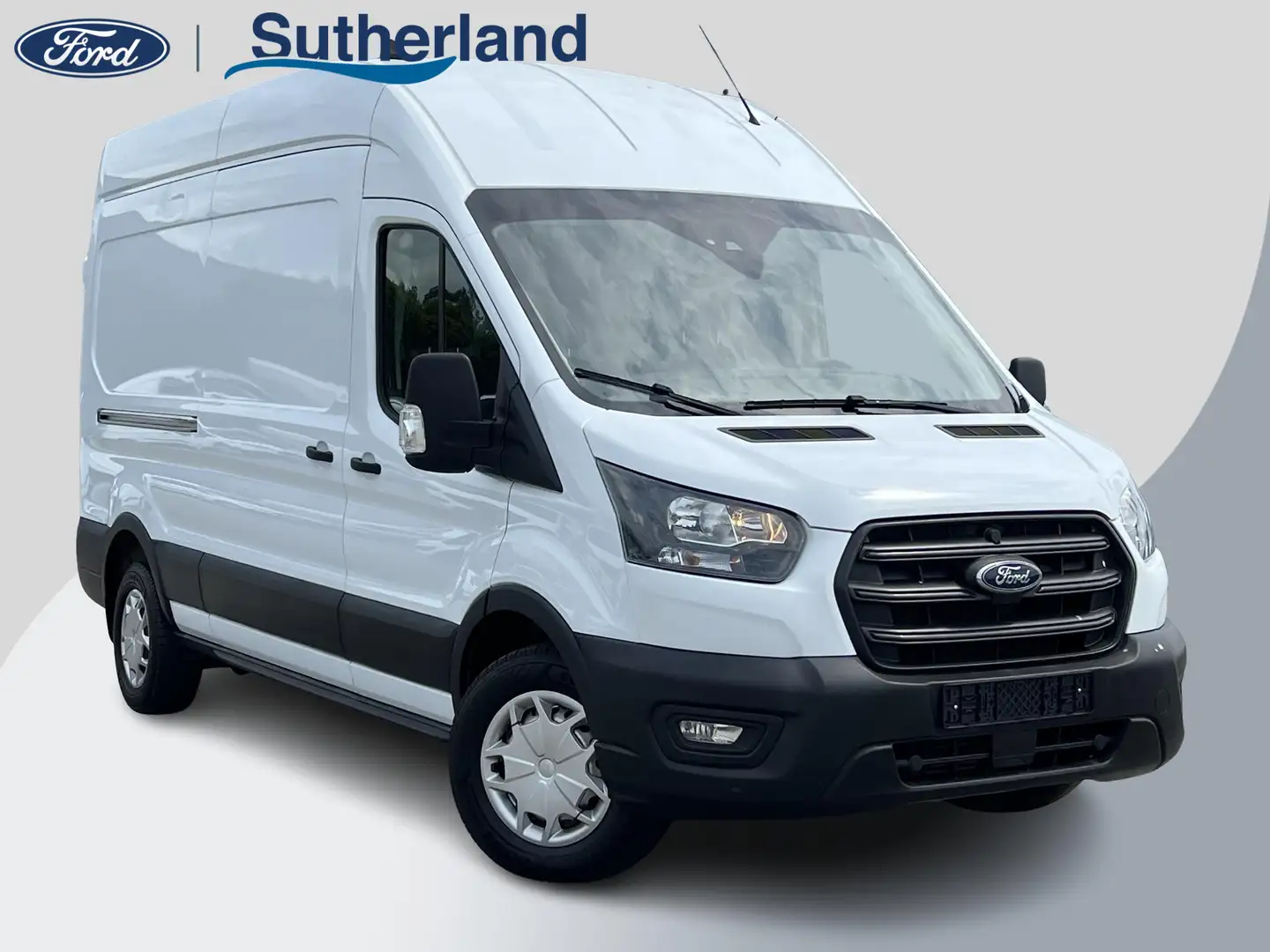 Ford Transit 350 2.0 TDCI L3H2 Trend Zuid | 170pk | Airco | Cru Wit - 1