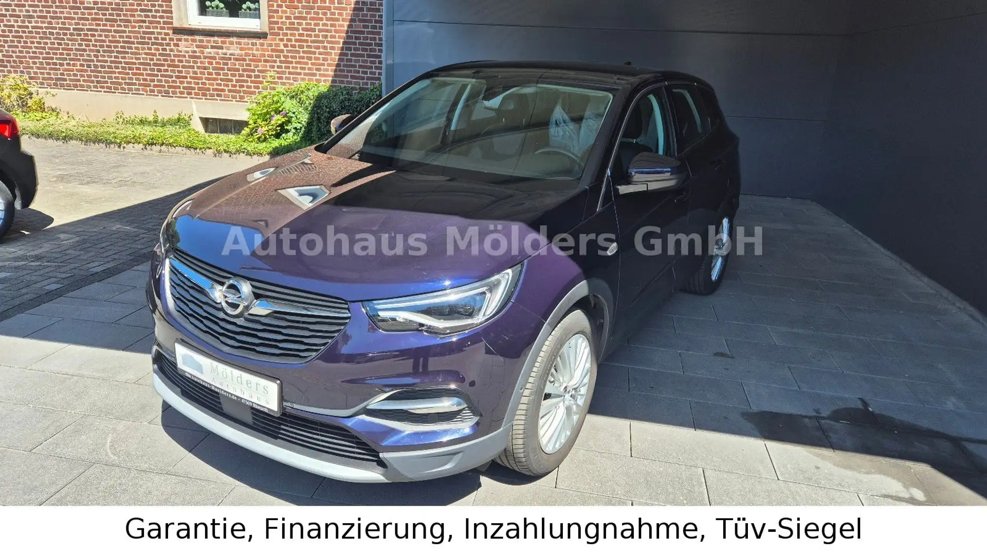 Opel Grandland X 1,2 T *Garantie*Automatik*245€ mtl Blauw - 1