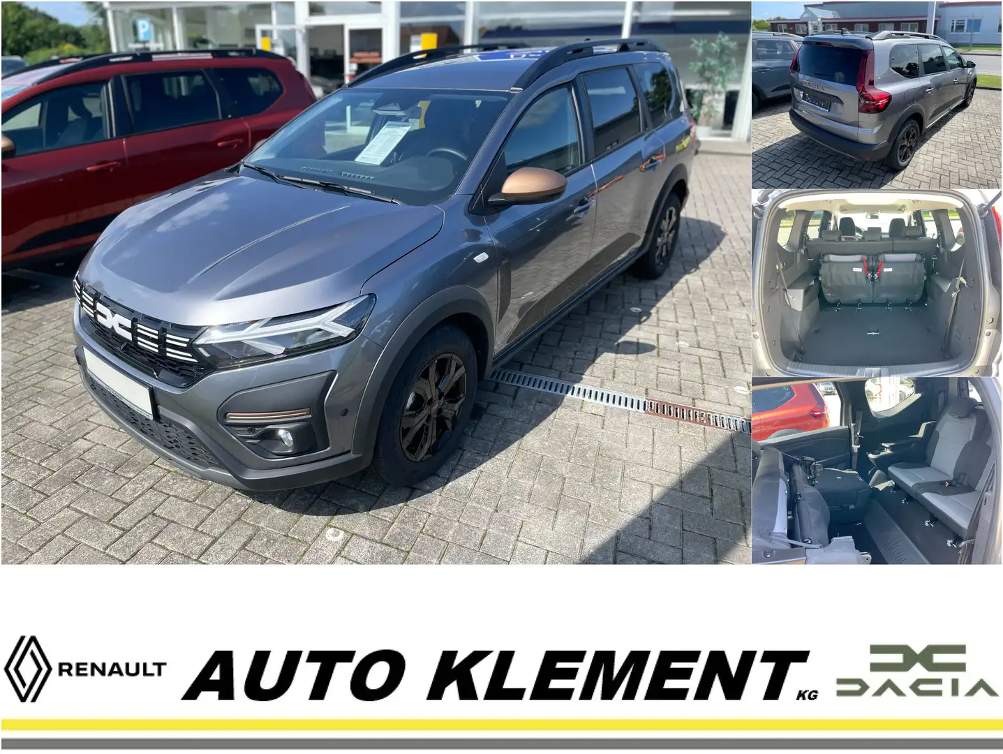 Dacia Jogger Extreme TCe 110 Klimaautomatik, Sitzheizung, Kamer Grijs - 1