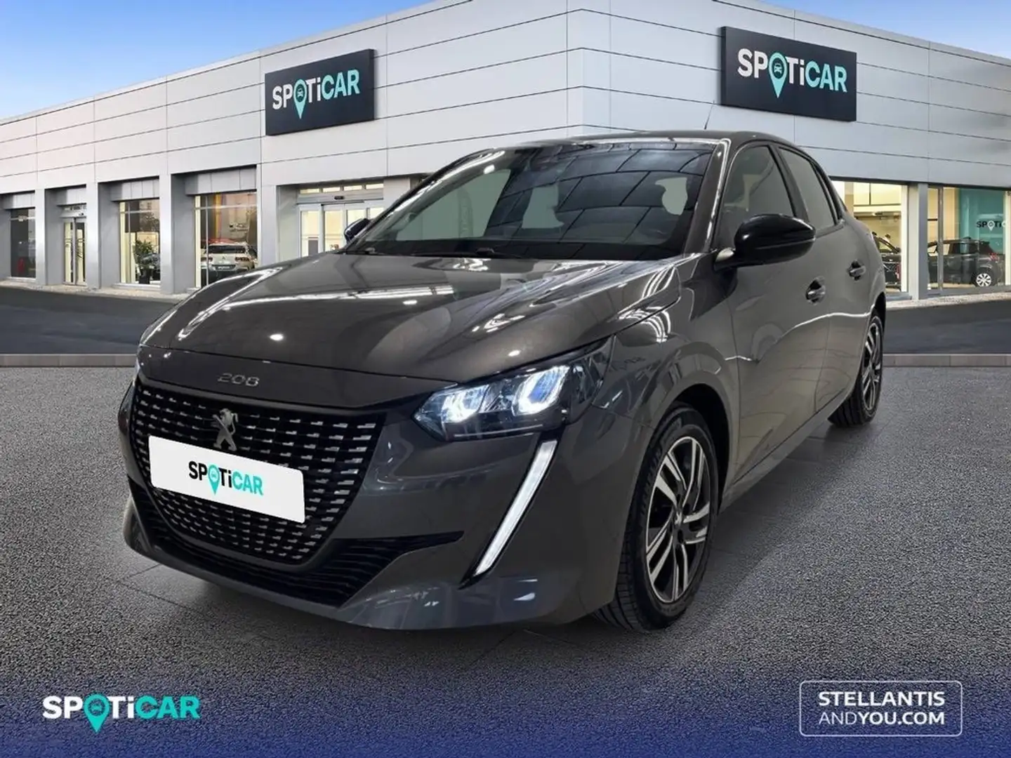 Peugeot 208 PureTech 55kW (75CV) Active Pack Gris - 1