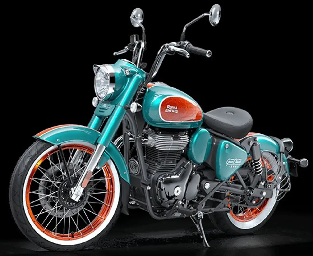 Royal Enfield Classic 350 "GOAN" Sondermodell Limited (nur wenig Stk.) Vert - 1