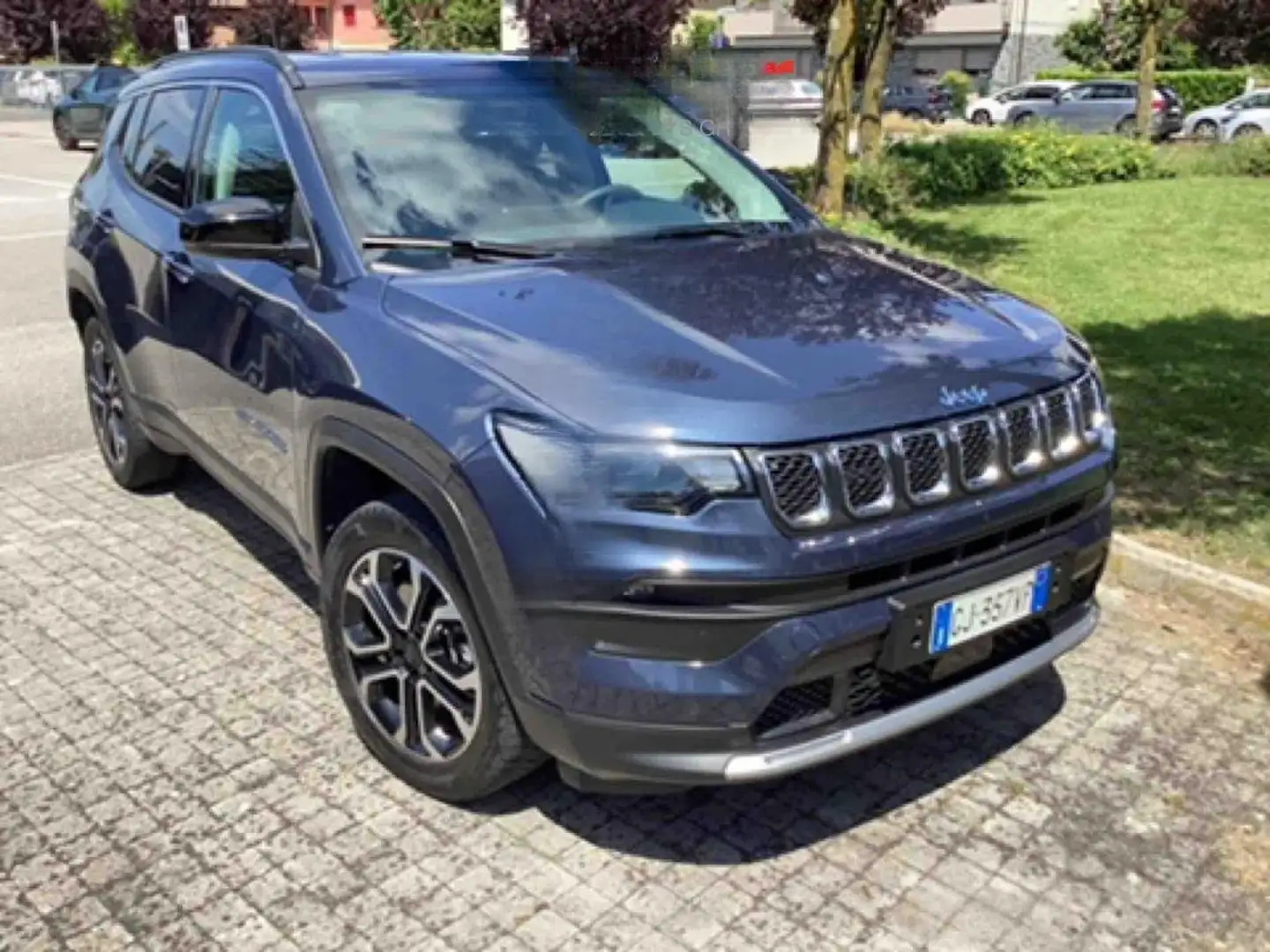 Jeep Compass 1.3 turbo t4 phev Limited 4xe auto Bleu - 1