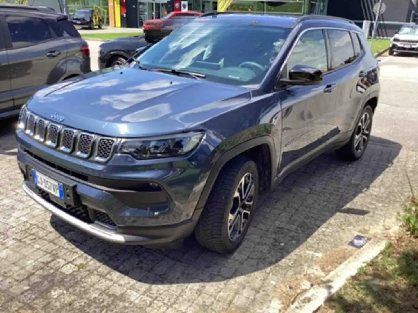 Jeep Compass 1.3 turbo t4 phev Limited 4xe auto Bleu - 2