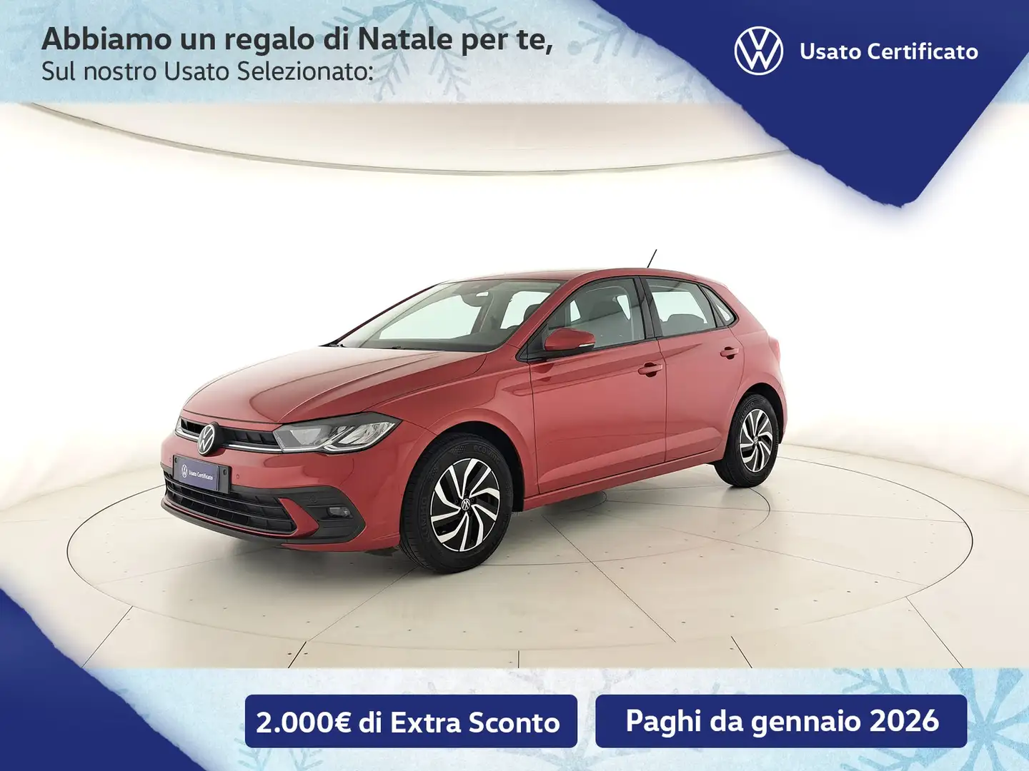 Volkswagen Polo 1.0 tsi life 95cv Rosso - 1