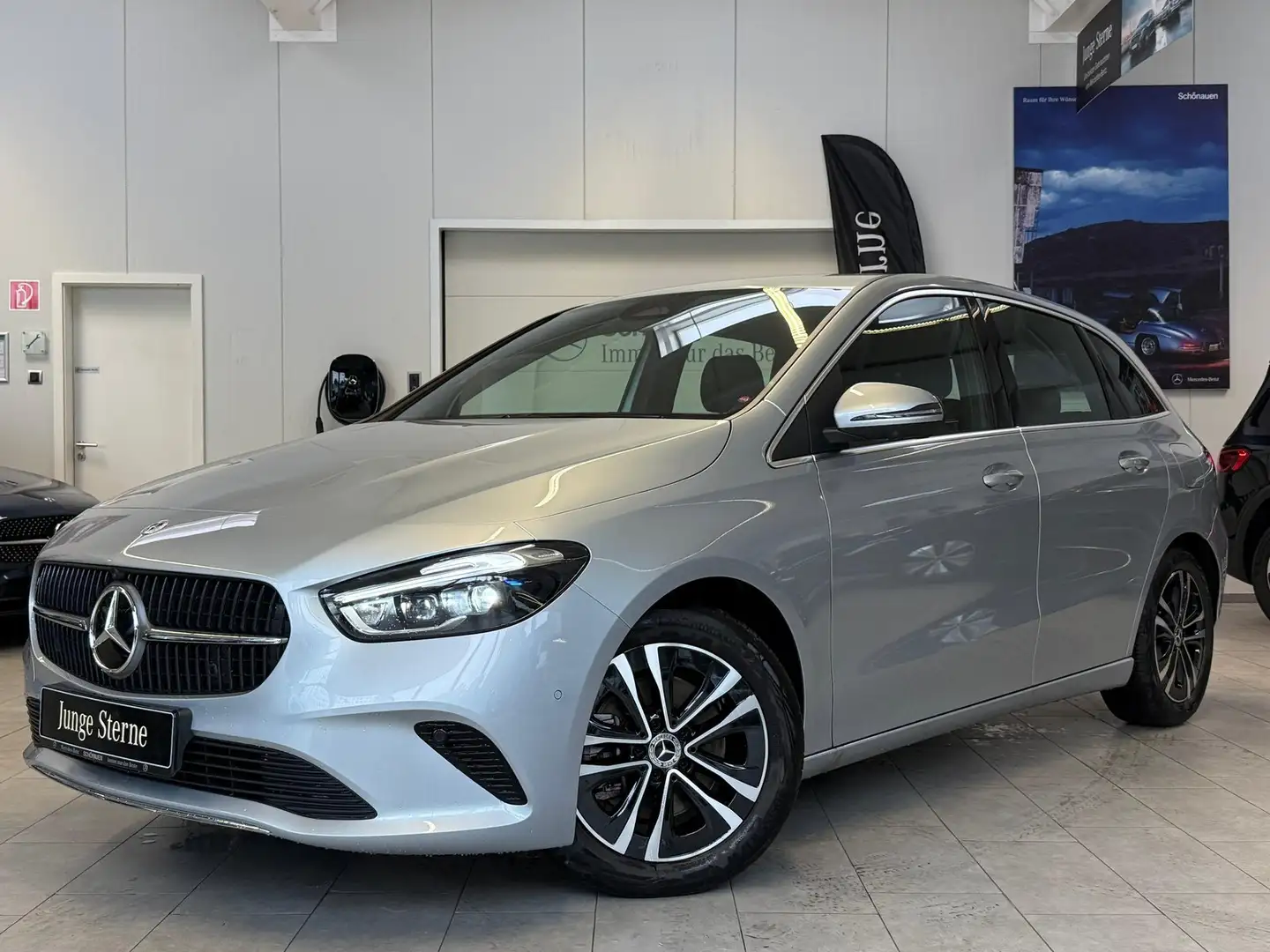Mercedes-Benz B 220 d Progressive Advanced+THERMOTR.+360°+TOTW Silber - 1