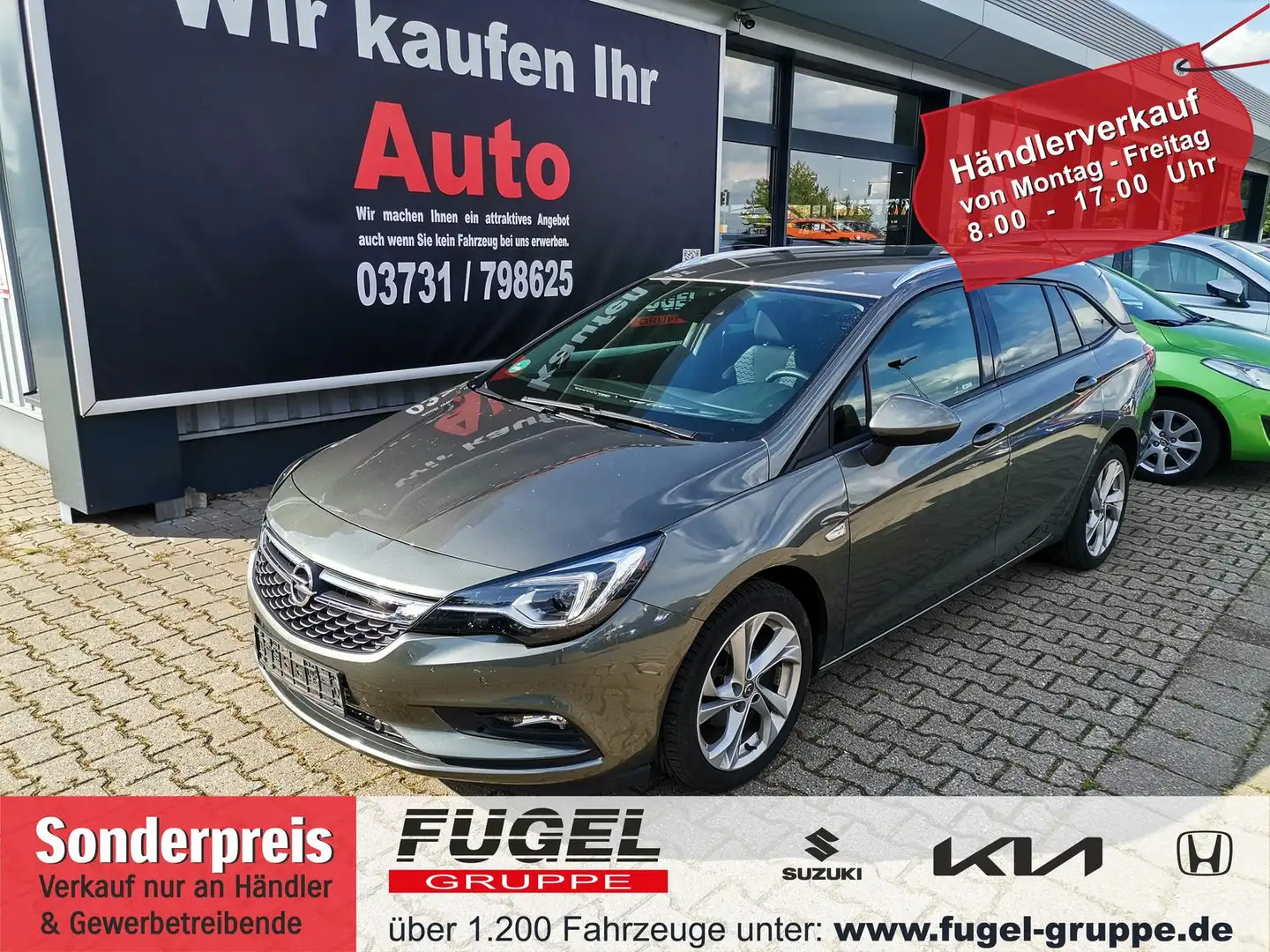 Opel Astra 1.4 Turbo  Winter|LED|Navi|RFK Gris - 1
