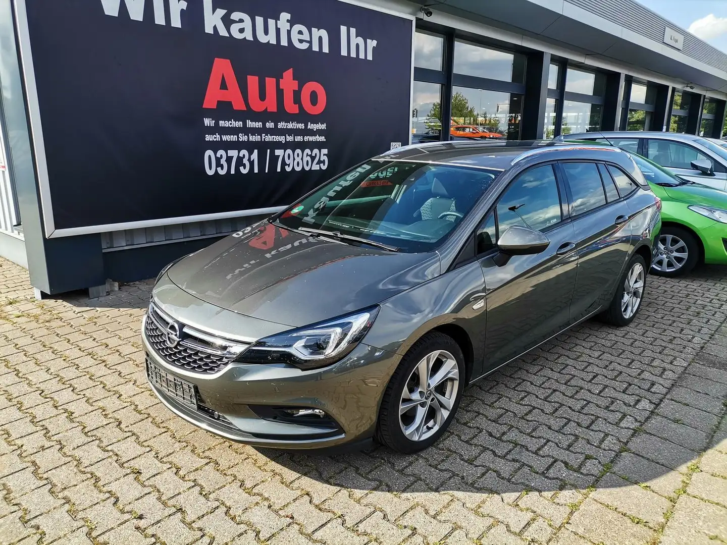 Opel Astra 1.4 Turbo  Winter|LED|Navi|RFK Gris - 2