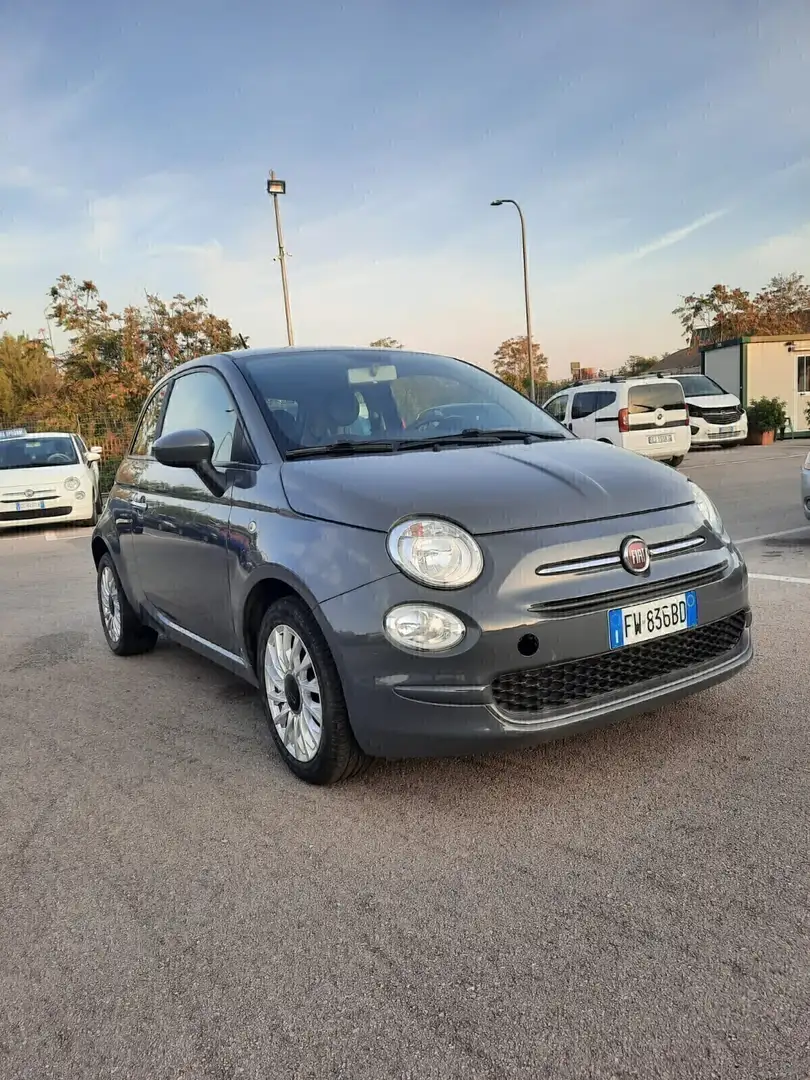 Fiat 500 500 1.2 Lounge Gris - 2