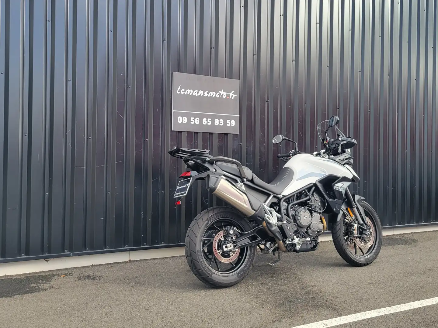 Triumph Tiger 900 Blanc - 2