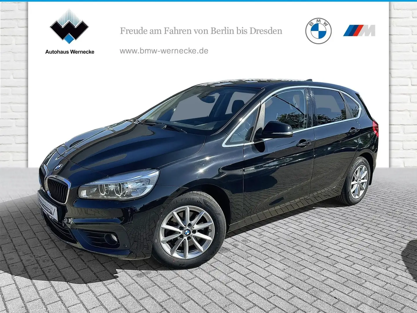 BMW 218 Advantage LED Tempomat AHK Schwarz - 1
