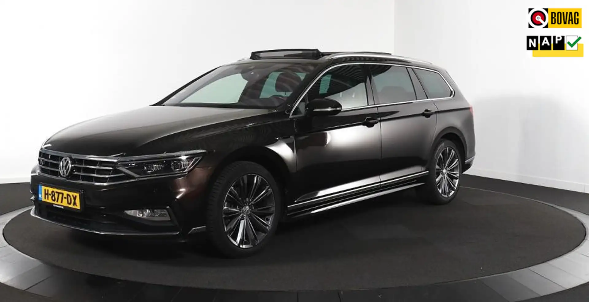 Volkswagen Passat Variant 1.6 TDI Elegance Business R PANORAMADAK/360 CAMERA Brun - 1