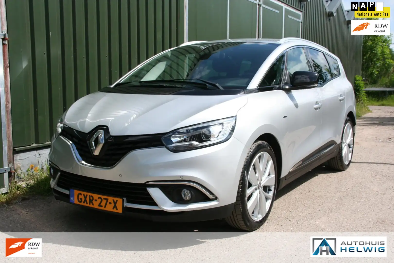 Renault Grand Scenic 1.3 TCe Limited 7persoons, AIRCO, NAVIGATIE, VERBR Zilver - 1