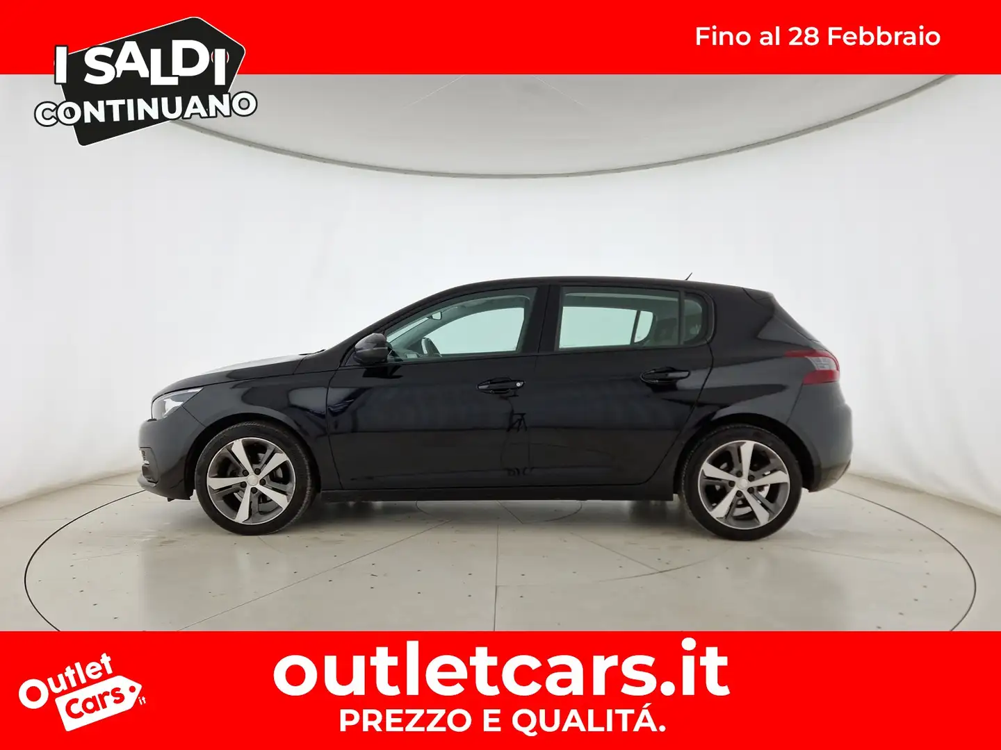 Peugeot 308 5p 1.5 bluehdi active s&s 130cv Nero - 2