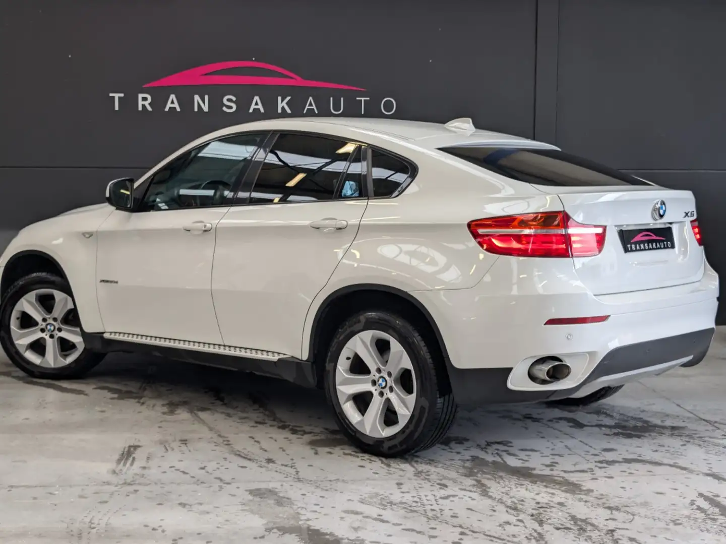 BMW X6 Luxe A Blanc - 2