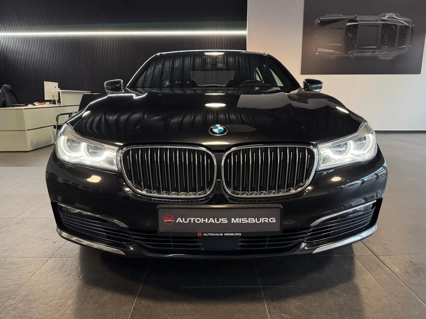 BMW 730 Lim 730 d xDrive/Head-Up+ACC+Virtual+Softclose Schwarz - 2