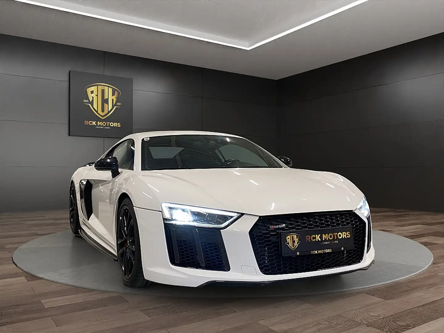 Audi R8 5,2 FSI V10 RWD S-tronic Blanc - 2
