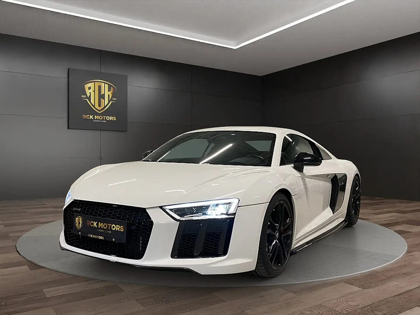 Audi R8 5,2 FSI V10 RWD S-tronic Blanc - 1
