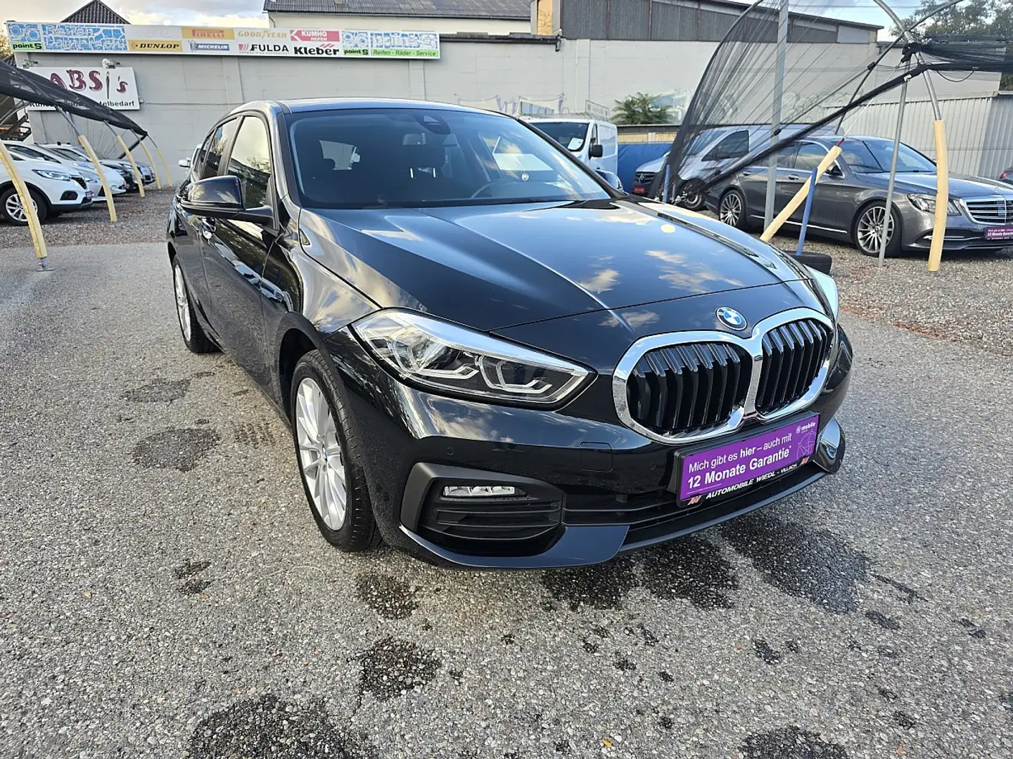 BMW 120 d xDrive Aut. *NAVI*LED*DAB Schwarz - 2