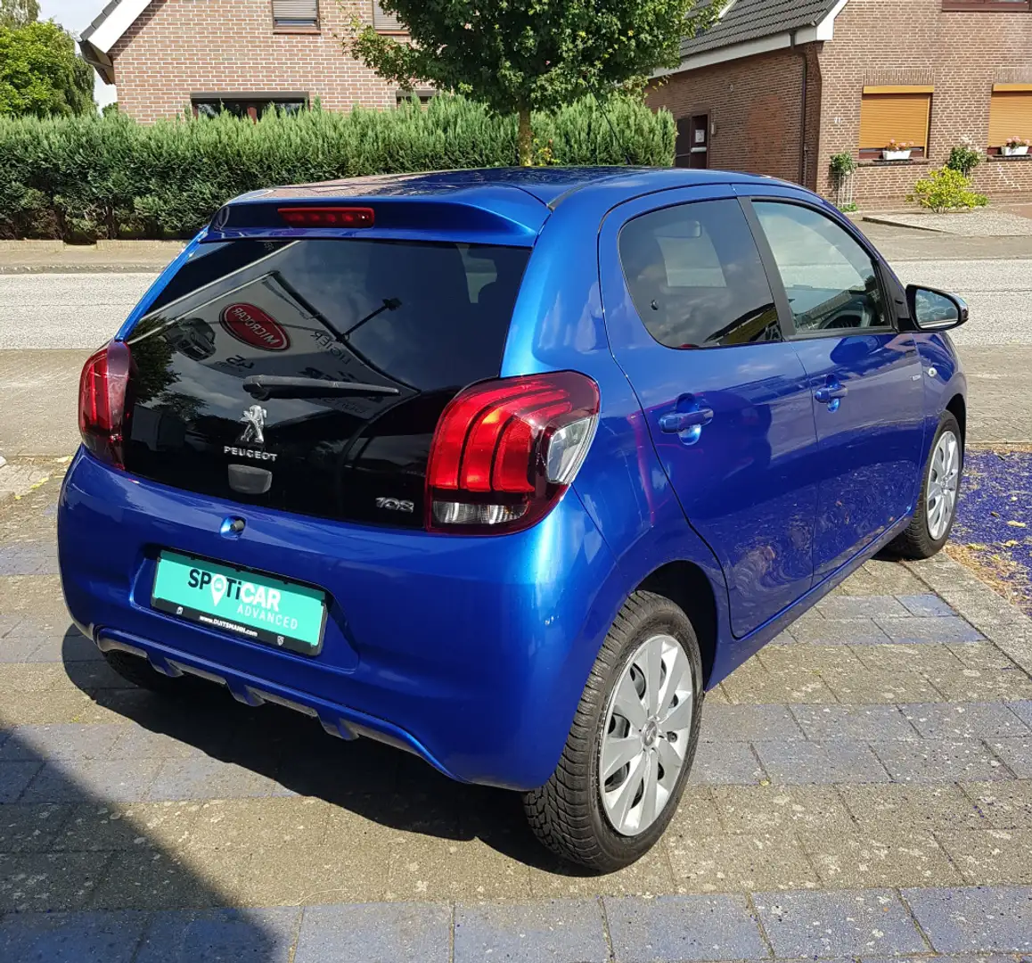 Peugeot 108 Style 5T++KLIMA++SHZ++RFK Bleu - 2