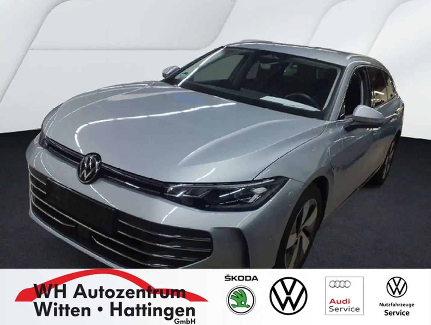 Volkswagen Passat Variant 1.5 TSI eHybrid Business NAVI AHK REARVIEW GJ-R... Silber - 1