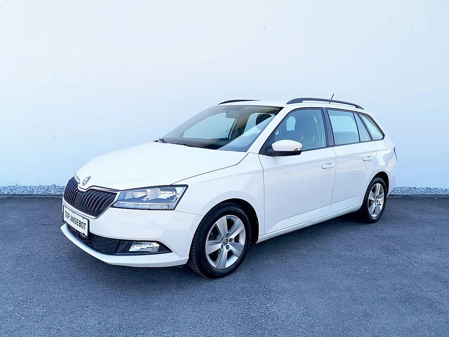 Skoda Fabia Combi Ambition 1,0 TSI Weiß - 1
