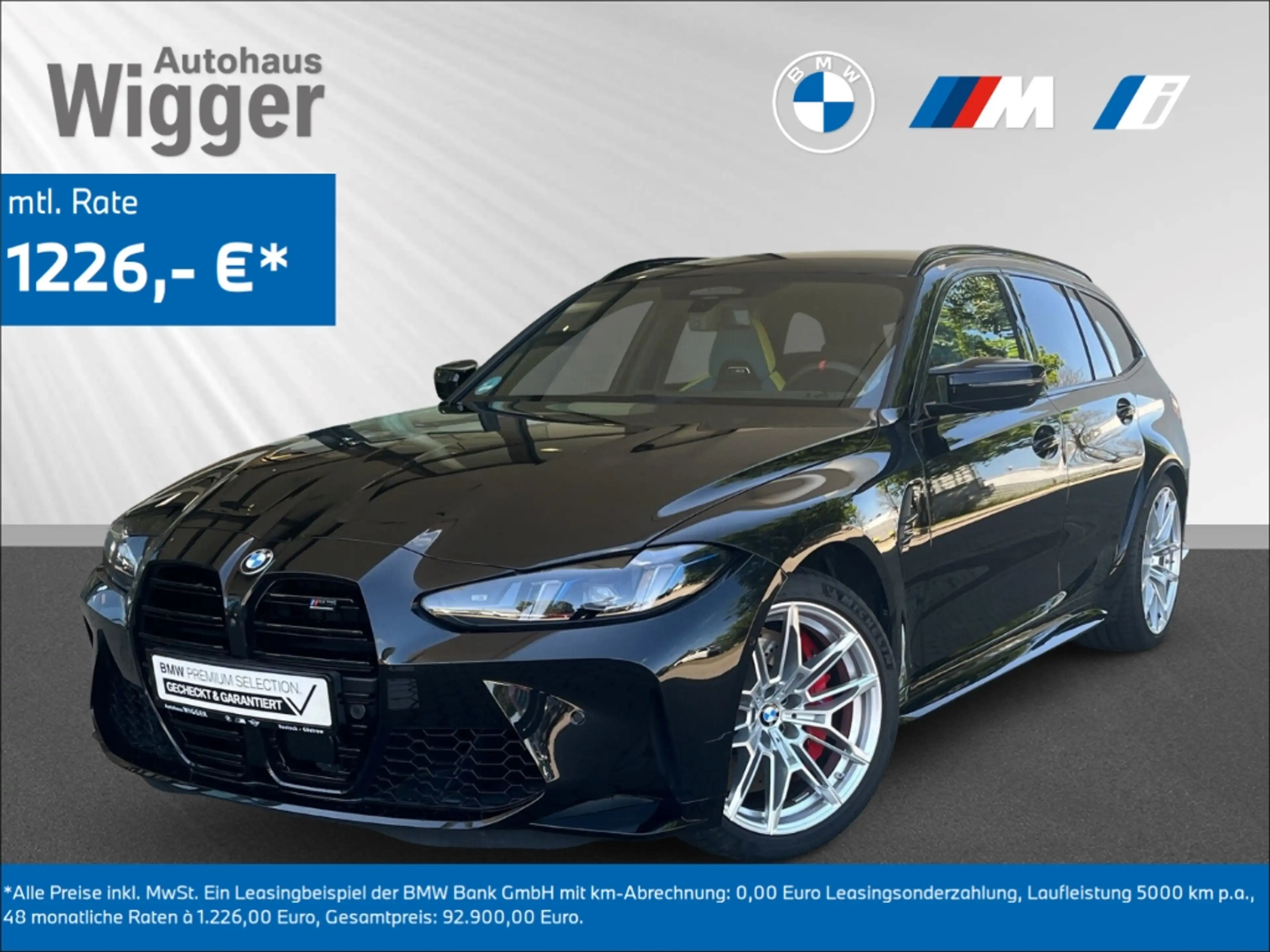 BMW M3 Competition Touring xDrive/HUD/Navi/Leder