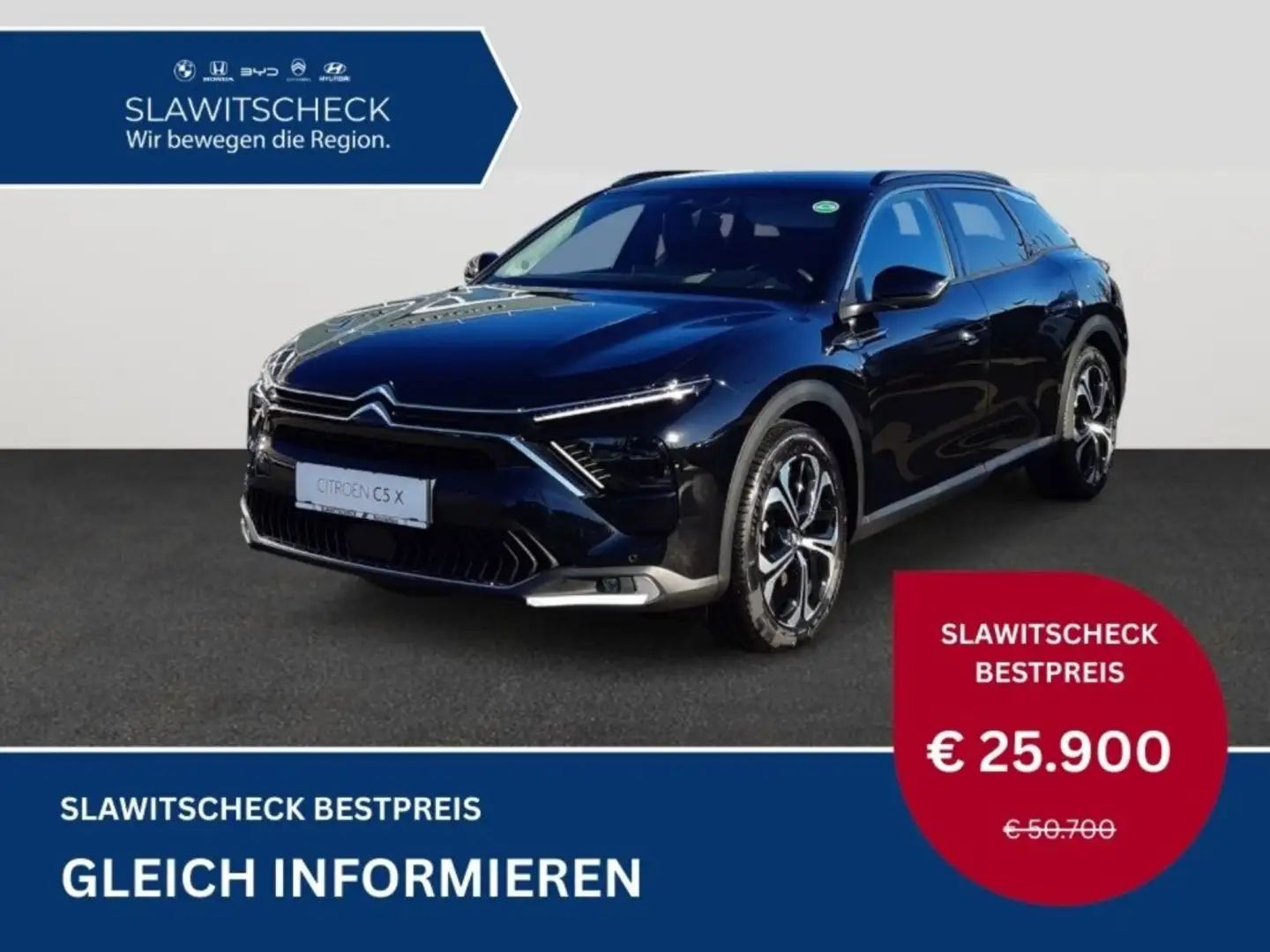 Citroen C5 X Hybrid 225 e-EAT8 Feel Schwarz - 1