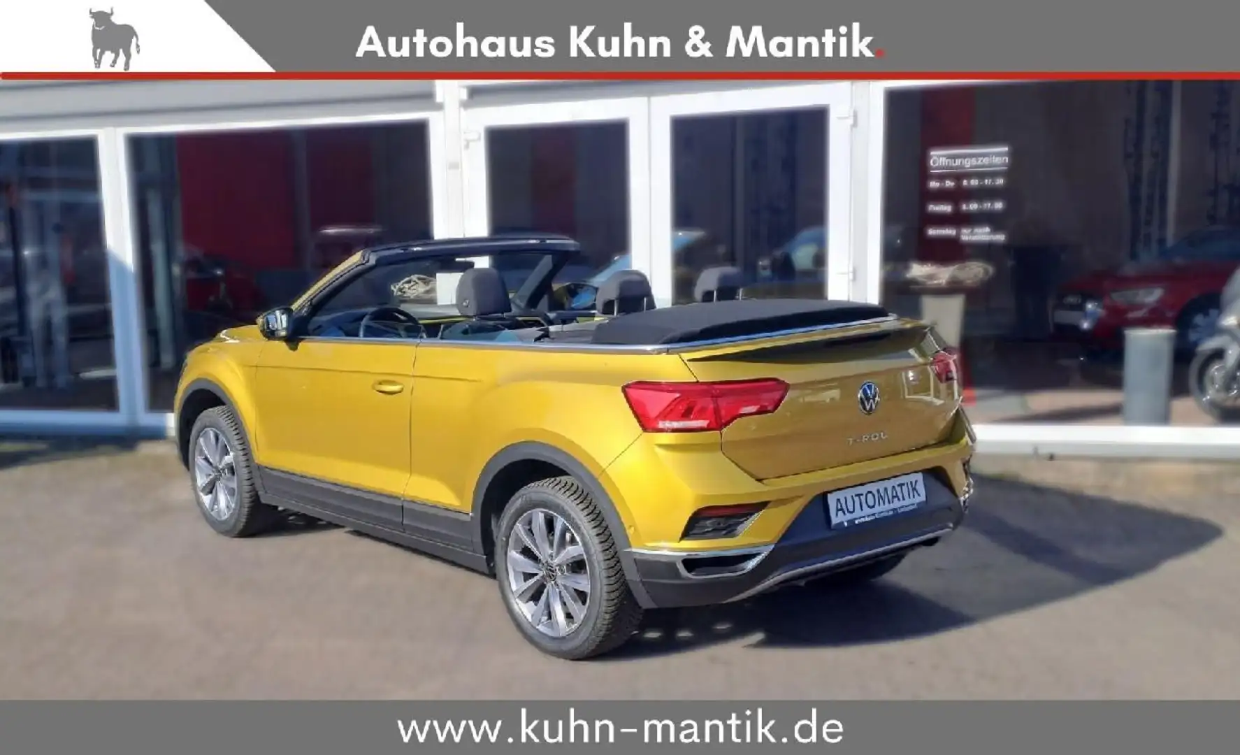 Volkswagen T-Roc Cabriolet Style 1.5 TSI DSG PLA SHZ ACC Gelb - 2