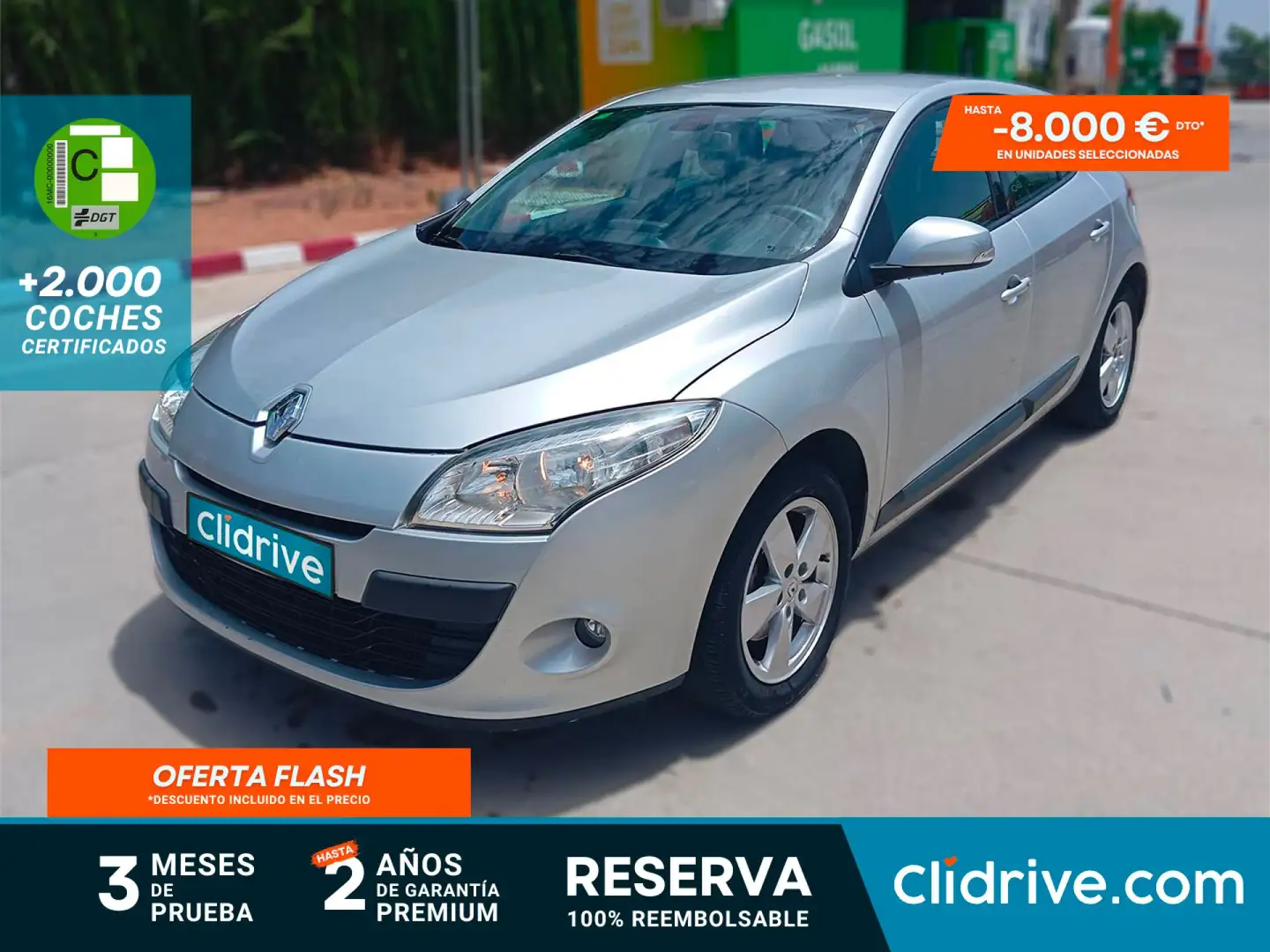 Renault Megane Dynamique 2.0 16v 140 Autom. CVT Gris - 1
