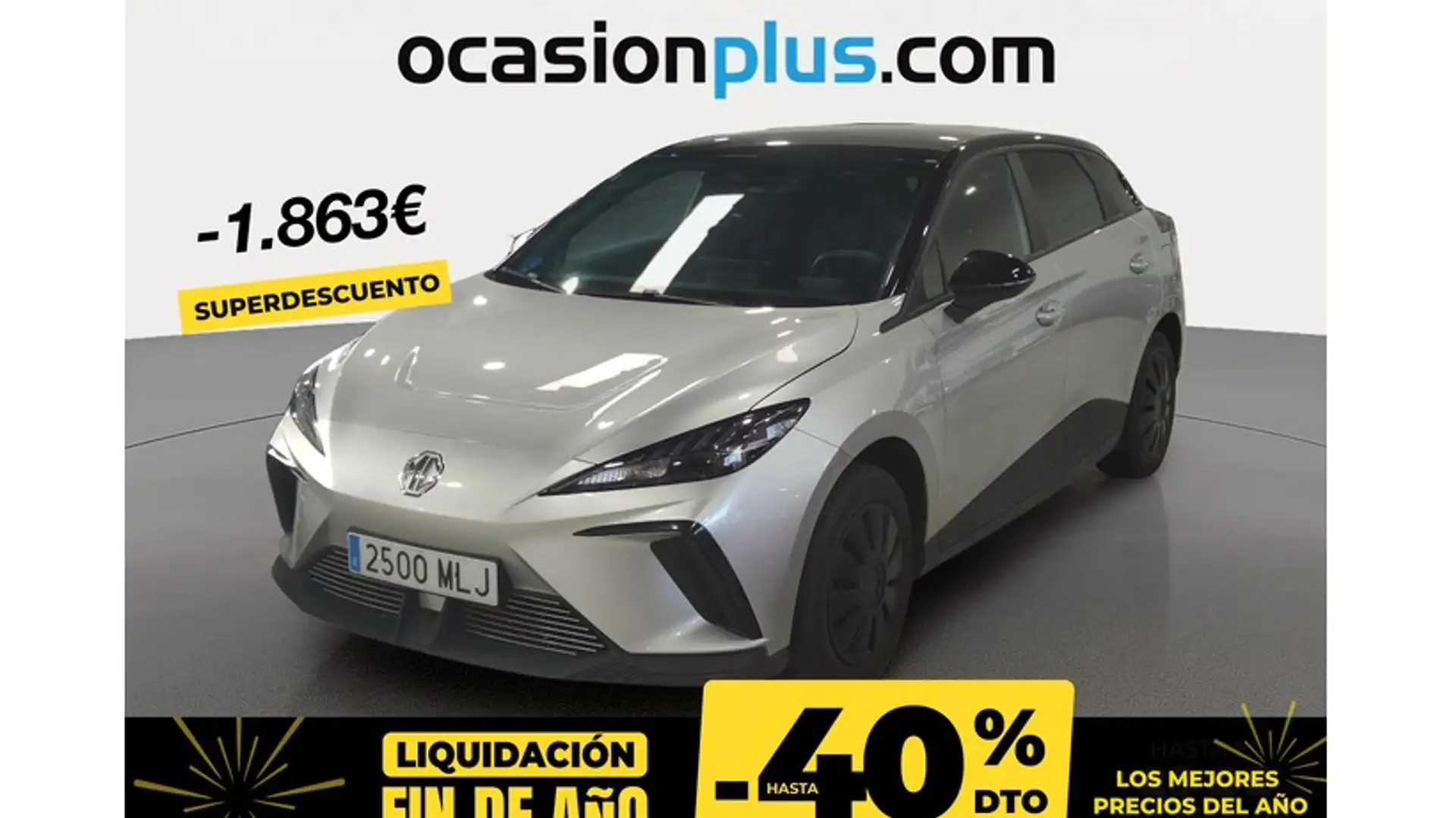 MG MG4 4 Luxury 64kWh Plateado - 1