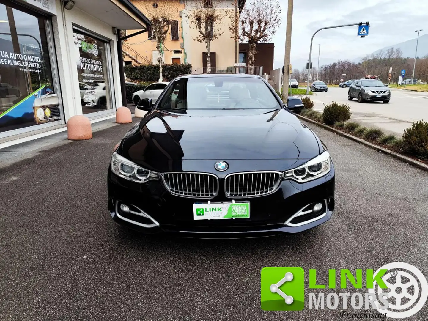 BMW 420 d Cabrio Modern GARANZIA INCLUSA Noir - 2