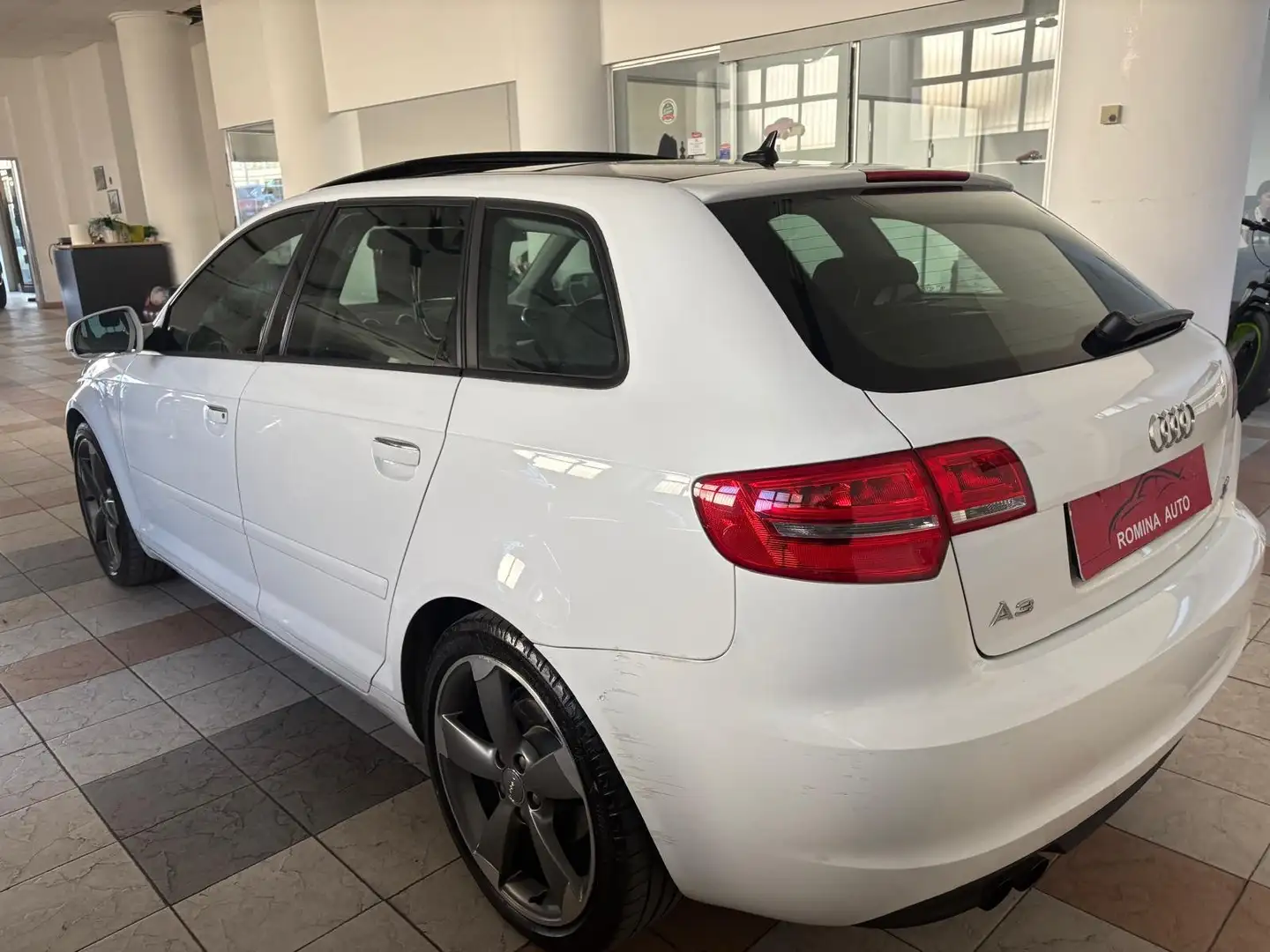 Audi A3 A3 II 2008  Sportback 2.0 tdi Ambition quattro Bianco - 1