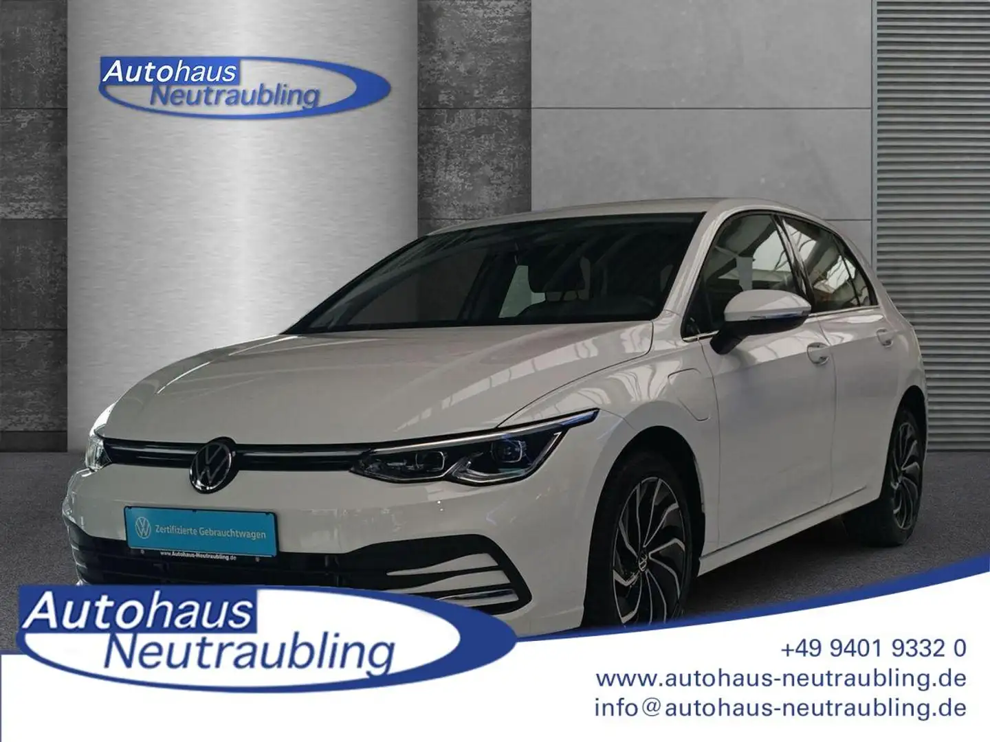 Volkswagen Golf 8 1.4 TSI eHybrid "STYLE" 204 PS DSG +REARVIEW+NAV Weiß - 1