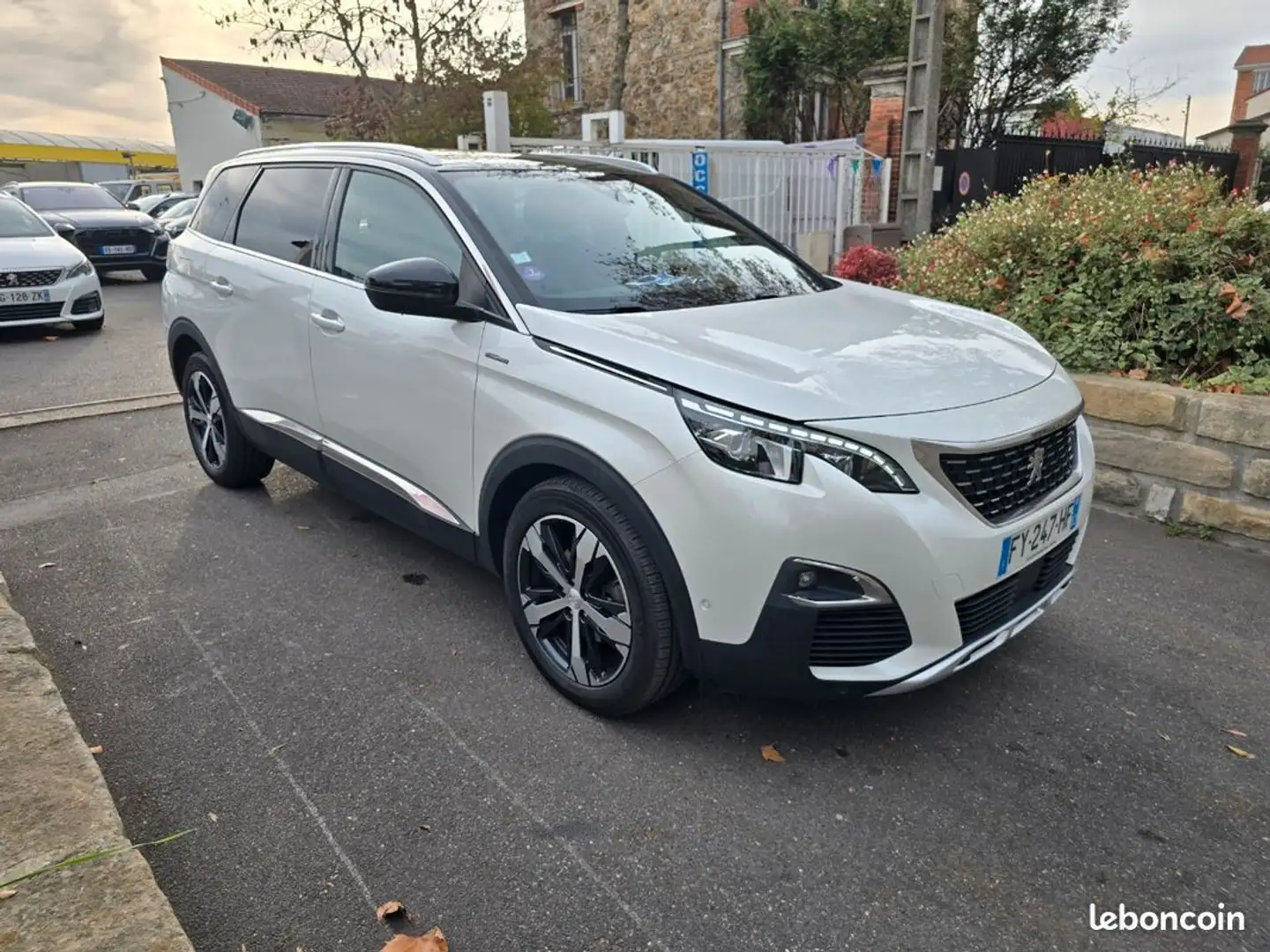 Peugeot 5008 Gt-Line 1.2l 130ch 7places Blanc - 2