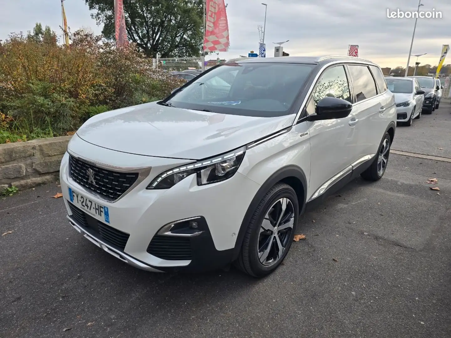 Peugeot 5008 Gt-Line 1.2l 130ch 7places Blanc - 1