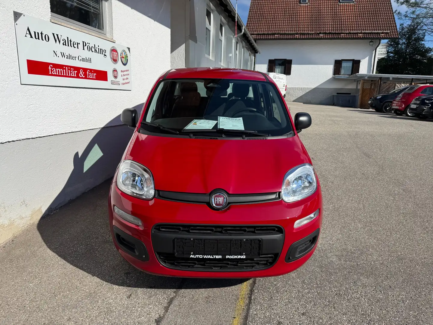 Fiat Panda Pandina 1.0 GSE Hybrid, KLima, 5 Sitzer, ESP, eFH Rot - 2