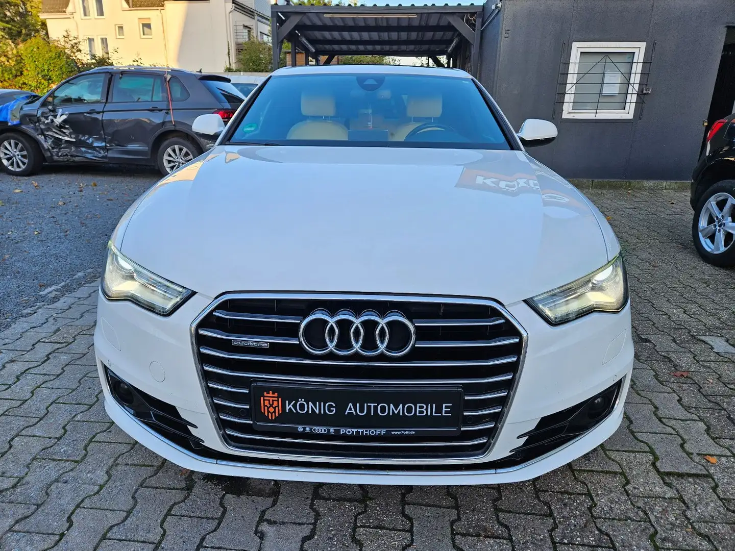 Audi A6 Lim. 3.0 TDI quattro/XENON/LEDER/KAMERA/SHZ Weiß - 2