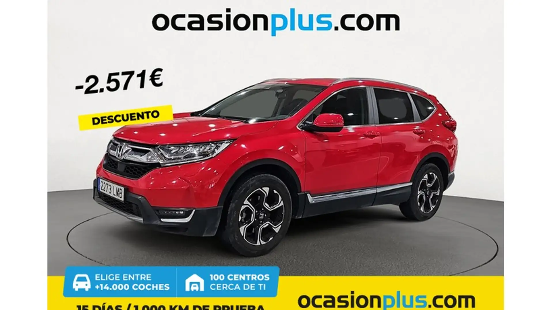 Honda CR-V 1.5 VTEC Lifestyle 4x4 173 Rojo - 1