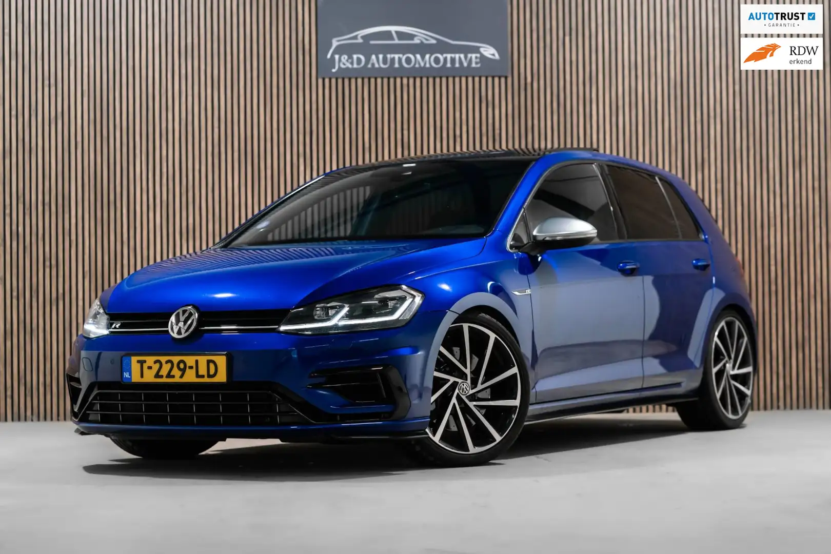 Volkswagen Golf 2.0 TSI 4Motion R DSG PANO LEDER Bleu - 1