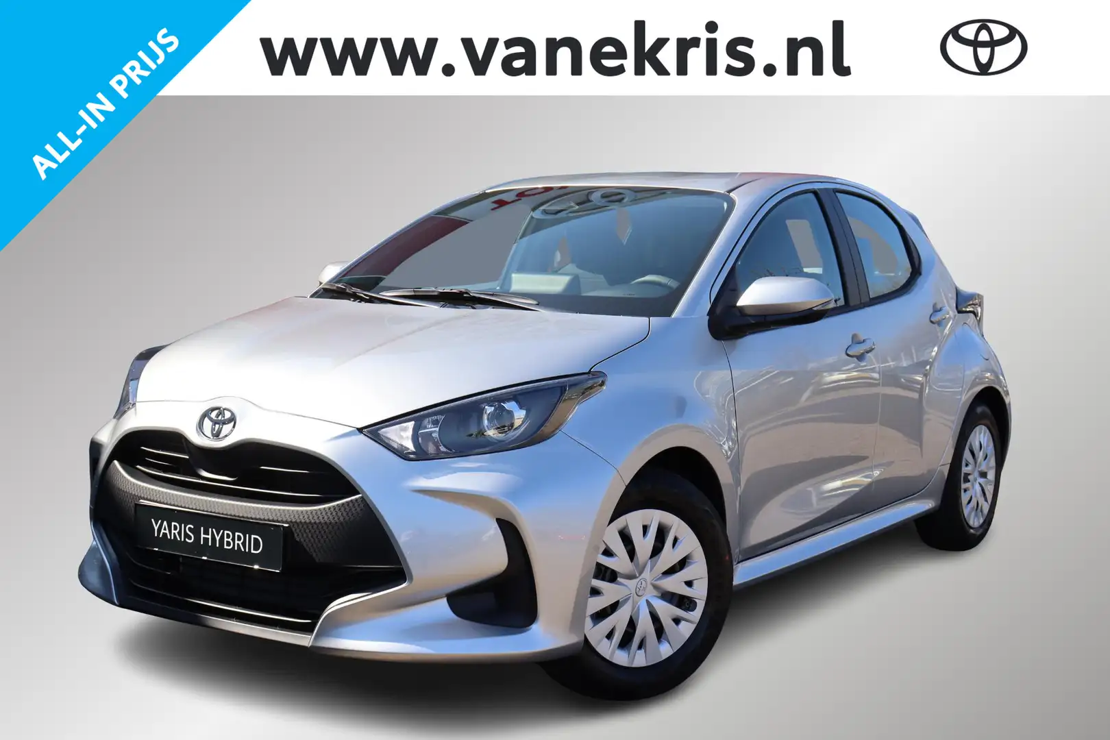 Toyota Yaris 1.5 Hybrid 115 Comfort, NIEUW, leverbaar (10- 2025 Zilver - 1