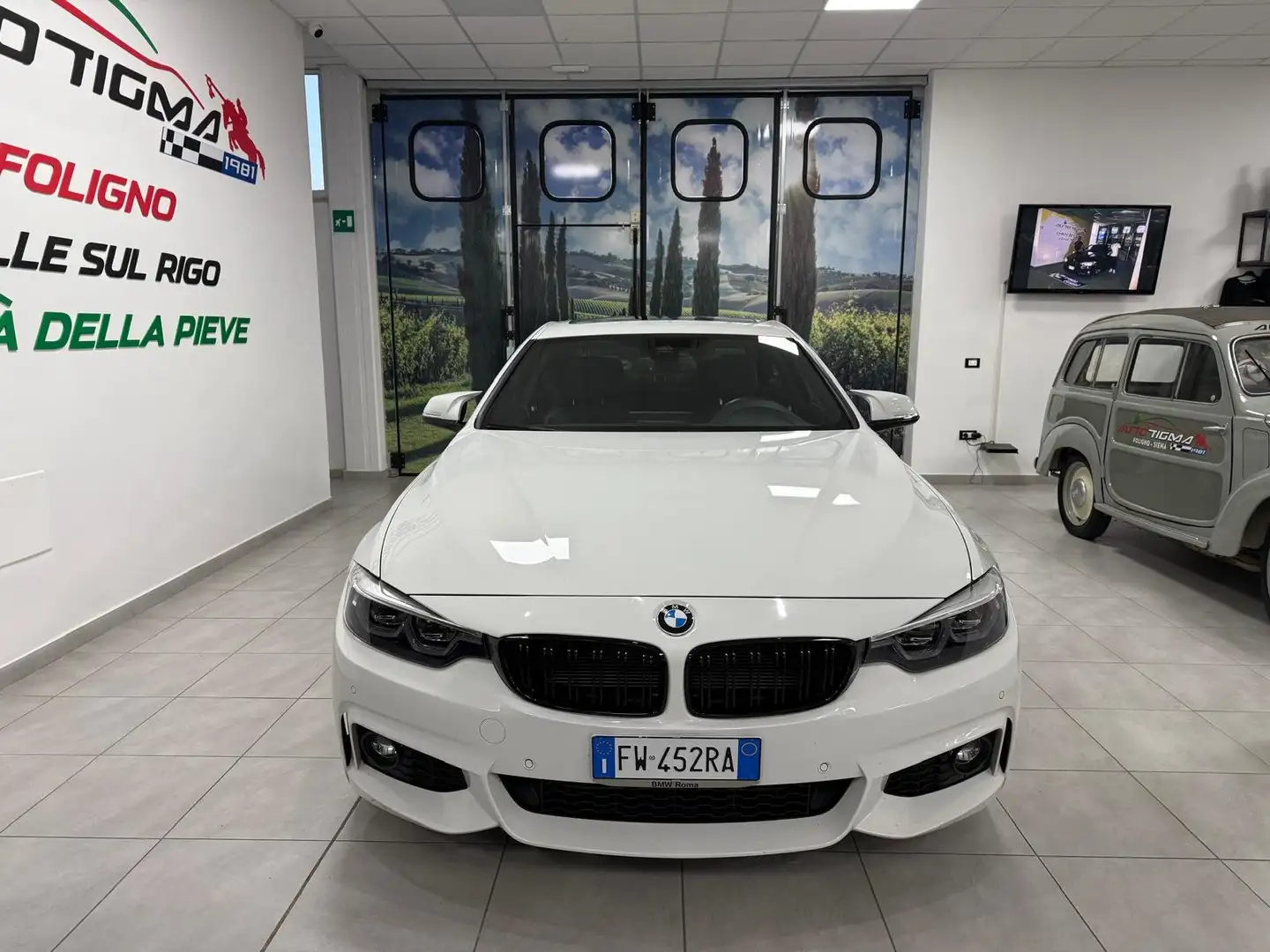 BMW 420 420d Coupe Msport auto Wit - 2