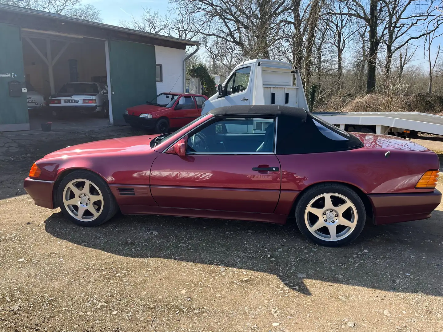 Mercedes-Benz SL 300 SL-24 Roşu - 2