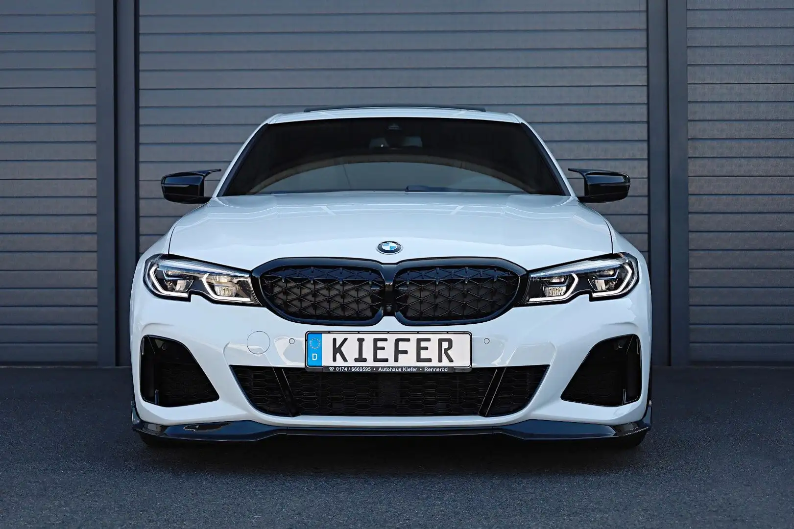 BMW 340 /M/360°/LASER/APPLE/WIFI/SHZ/SPUR/R19 Alb - 2