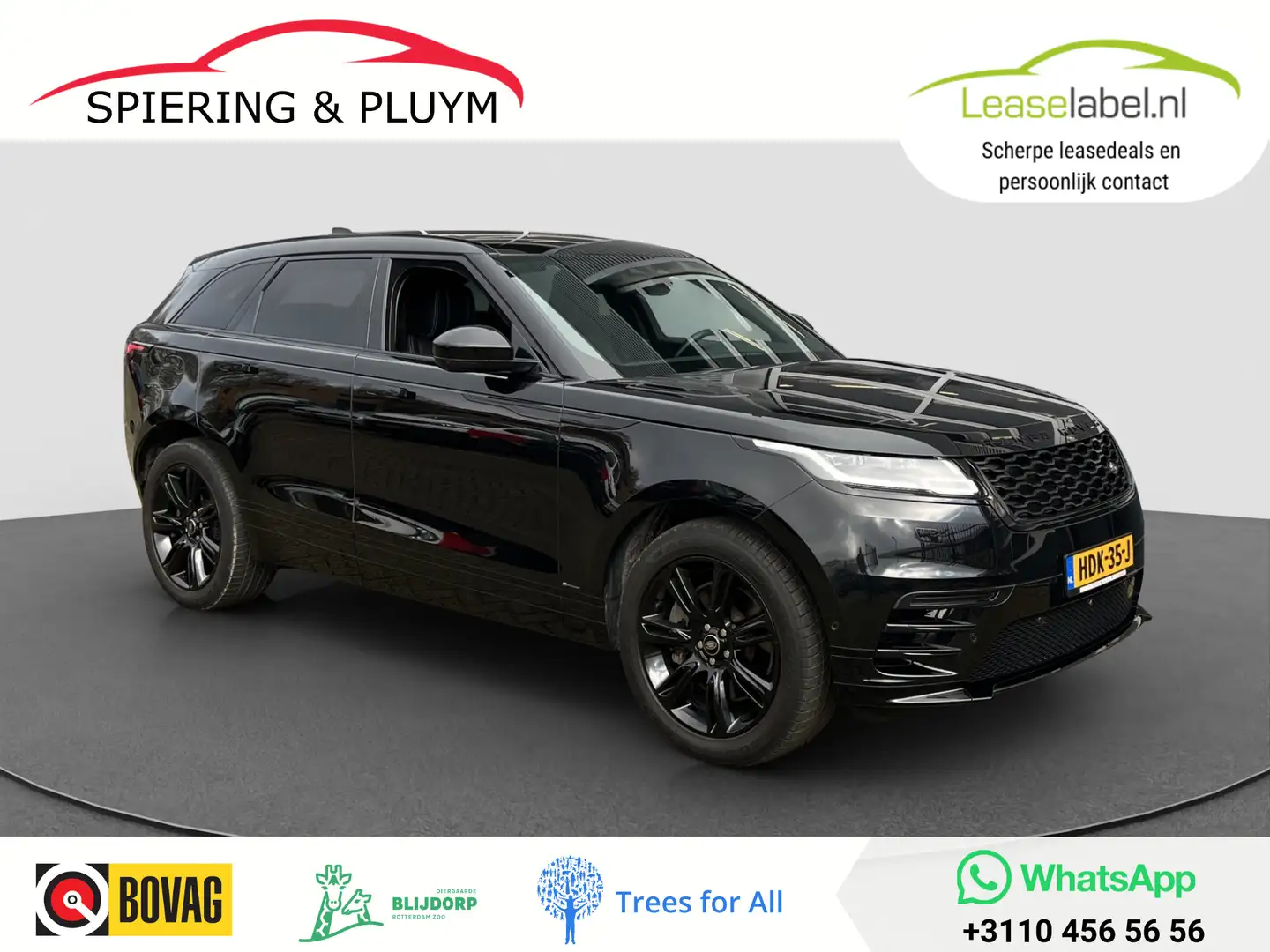 Land Rover Range Rover Velar 2.0 P400e R-Dynamic SE | Trekhaak | 360 Cam | Meri Schwarz - 1